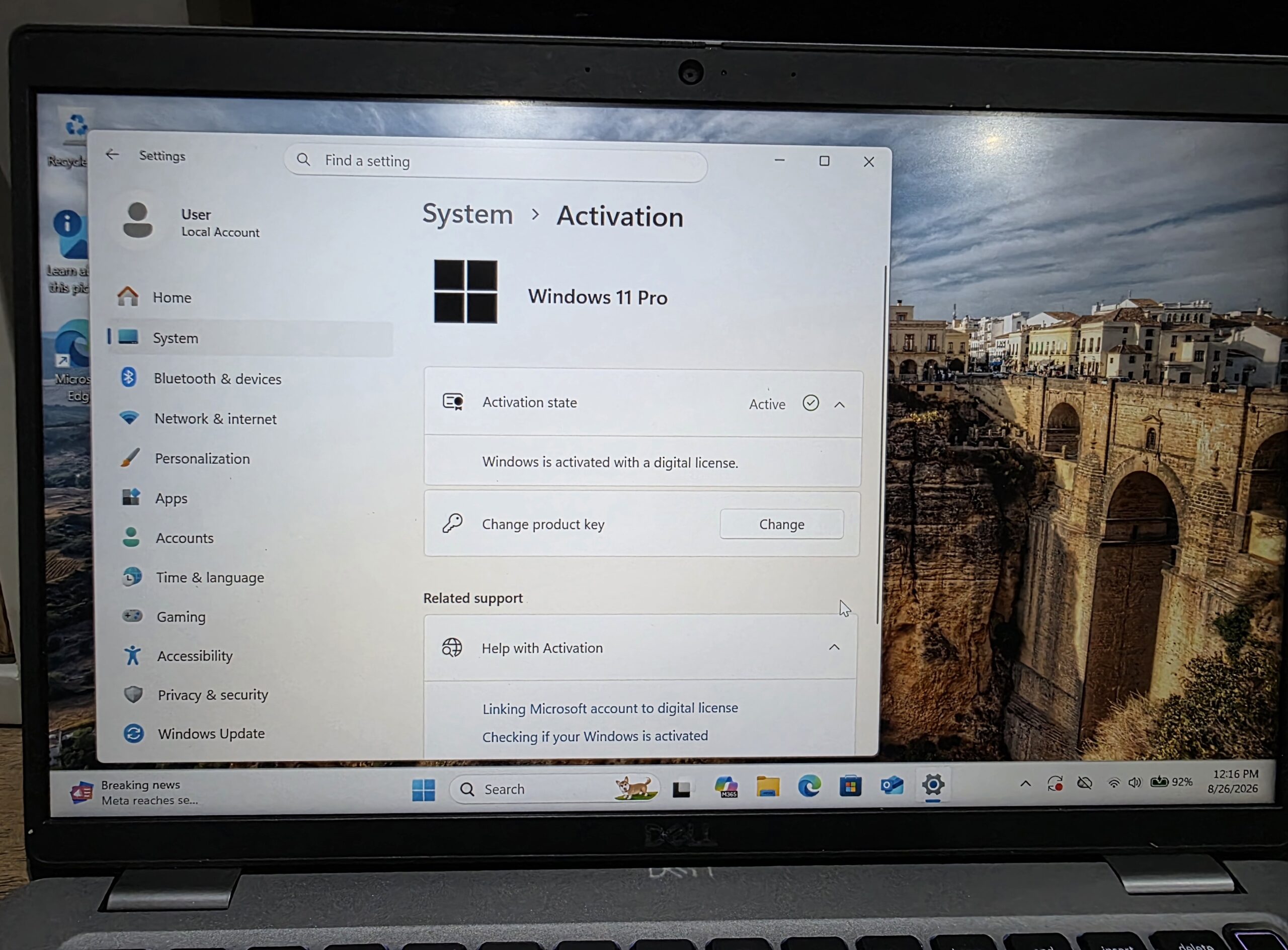Laptop Dell Latitude 5420 Intel Core i5 11ª Gen / 16GB RAM / 256GB SSD / Windows 11 Pro - Imagen 8