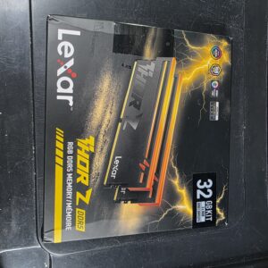 Lexar Thor Z Series RGB DDR5 RAM 32GB Kit (2x16GB) 6000MHz