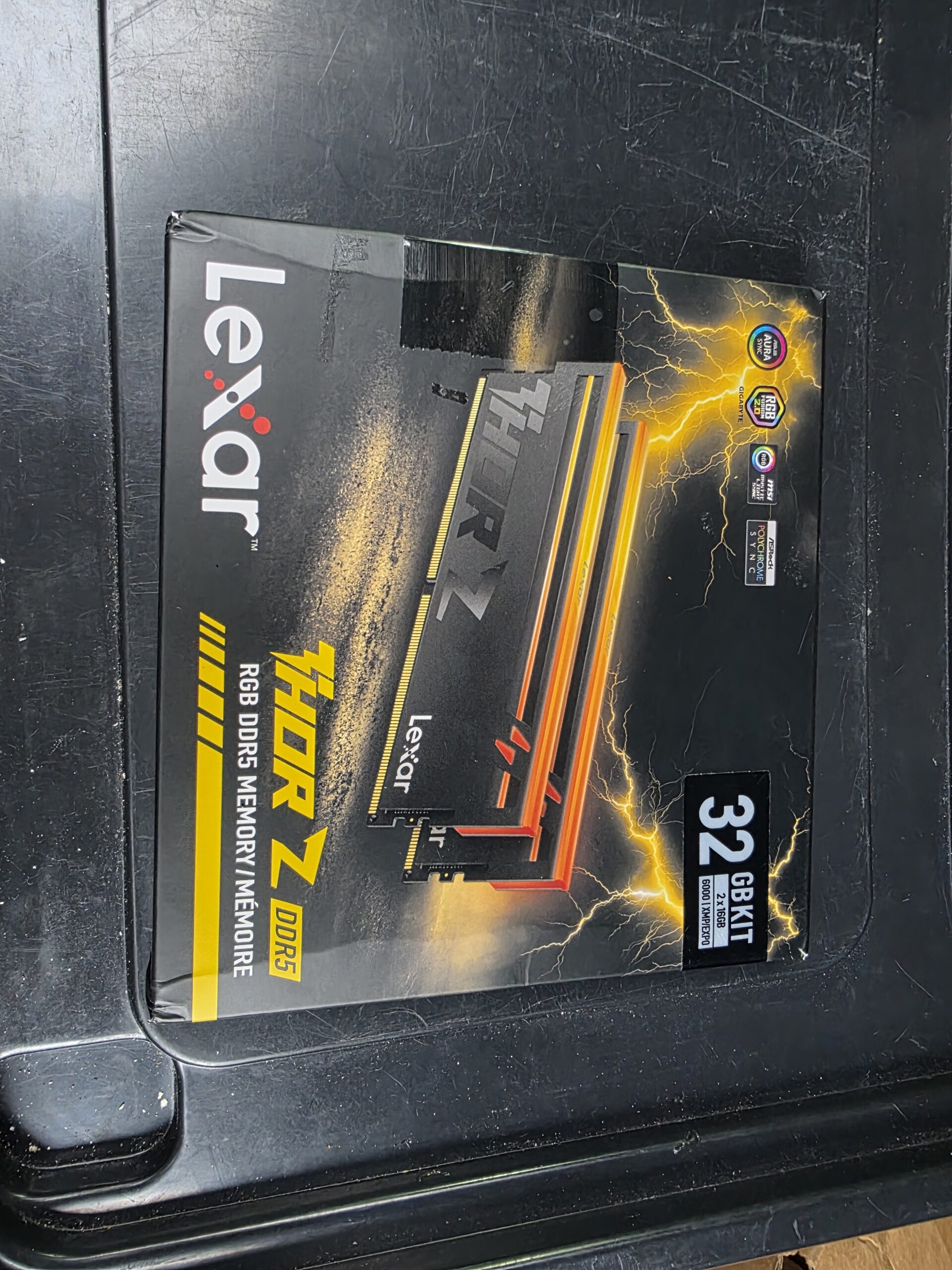 Lexar Thor Z Series RGB DDR5 RAM 32GB Kit (2x16GB) 6000MHz