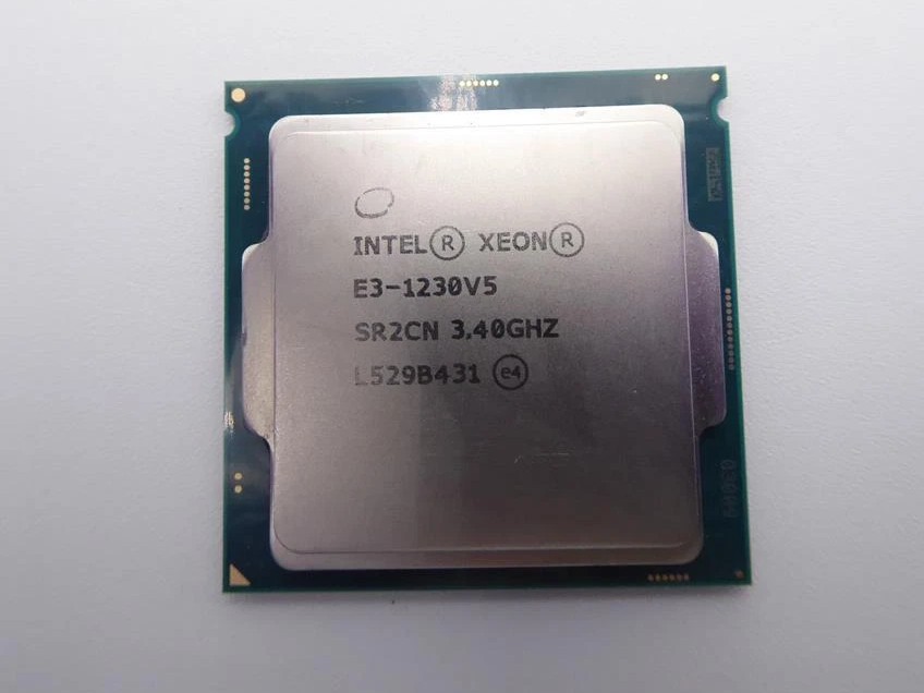 Intel Xeon E3-1230 v5 (LGA 1151) — 4 Núcleos / 8 Hilos